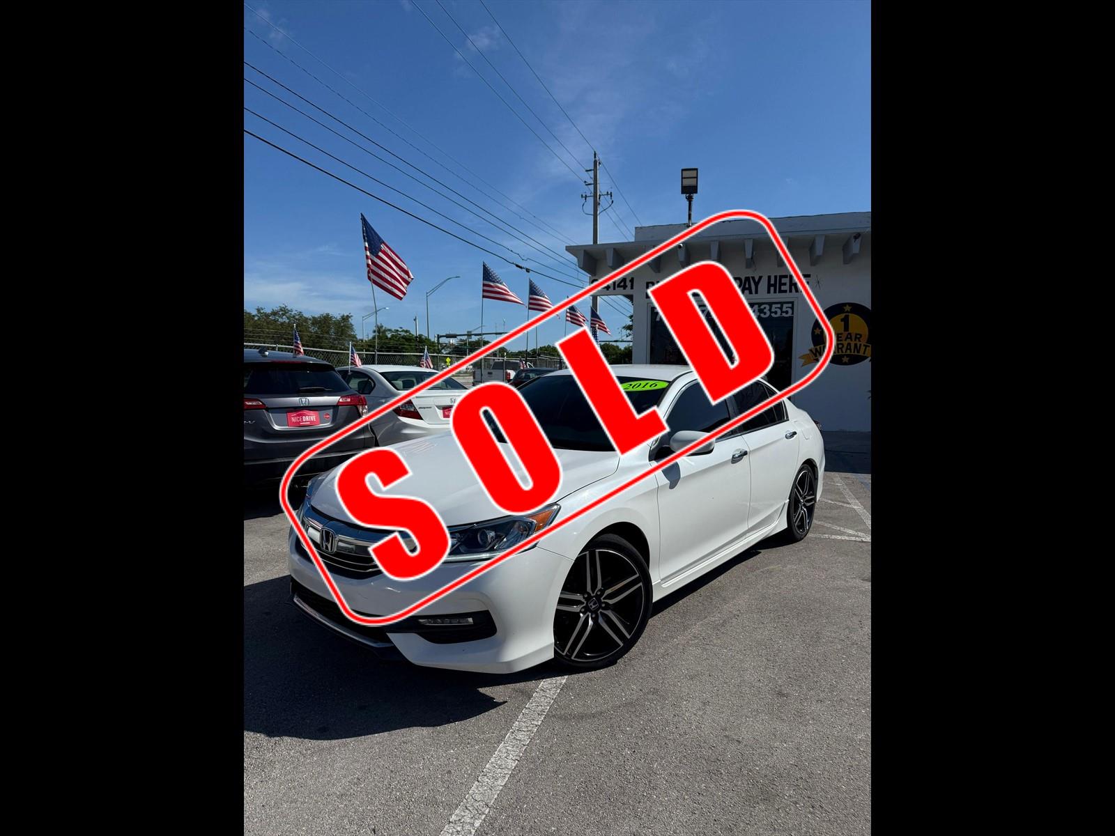 2016 HONDA Accord in Princeton, FL