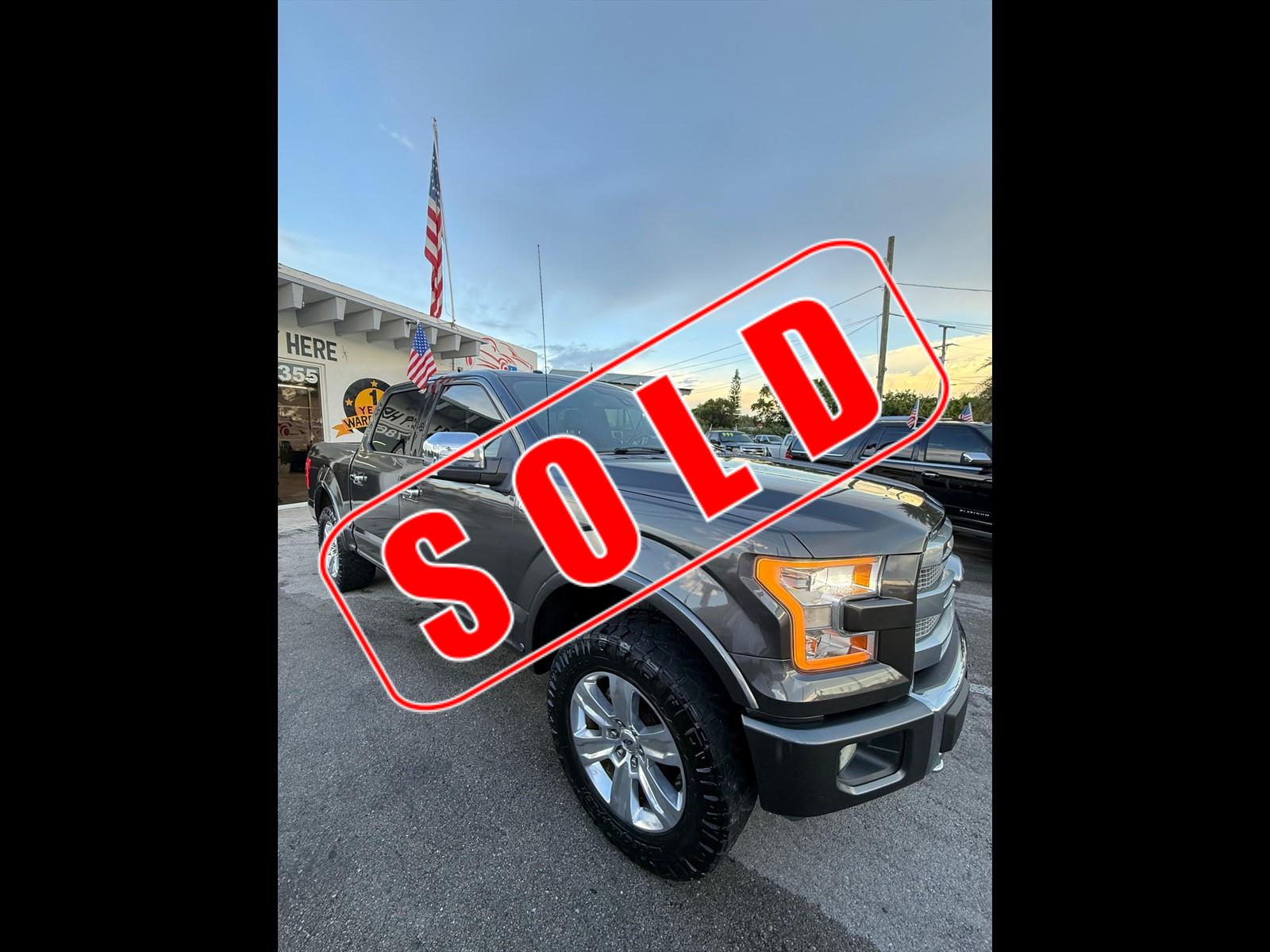 2015 FORD F-150 in Princeton, FL