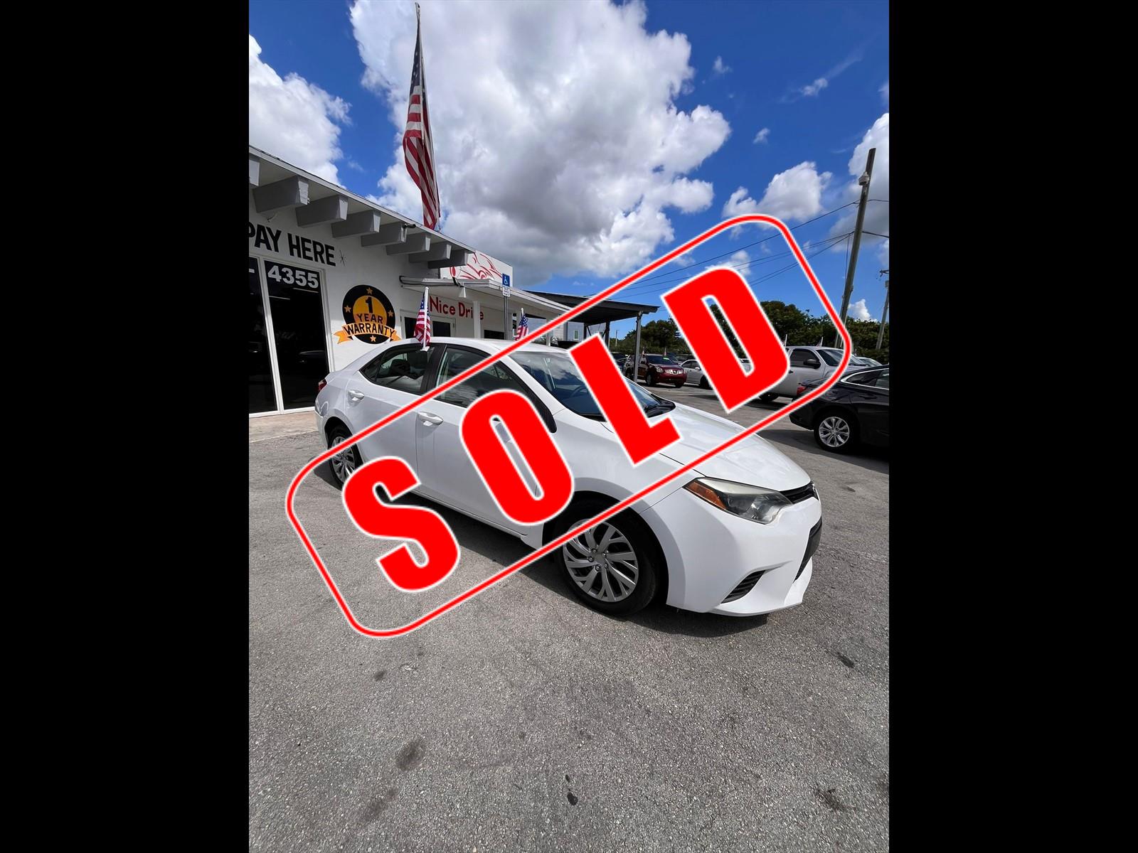 2015 TOYOTA Corolla in Princeton, FL