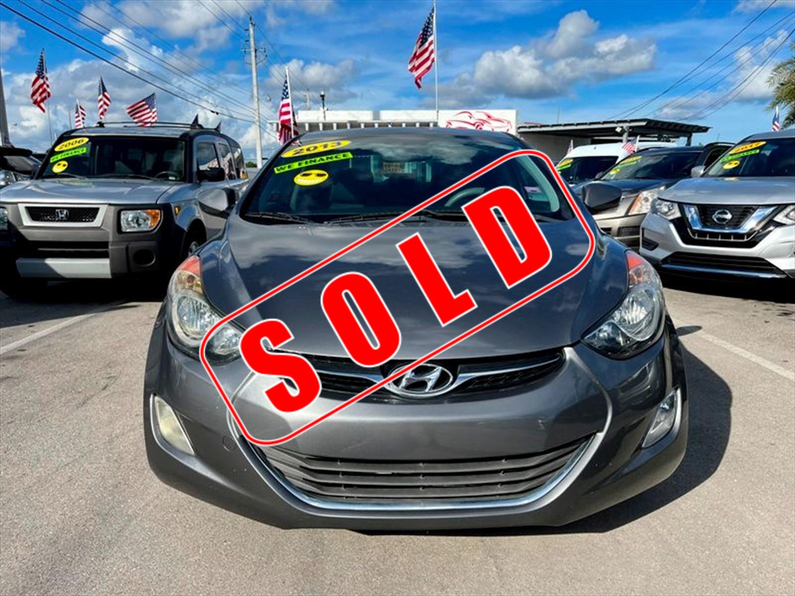 2013 Hyundai Elantra in Princeton, FL